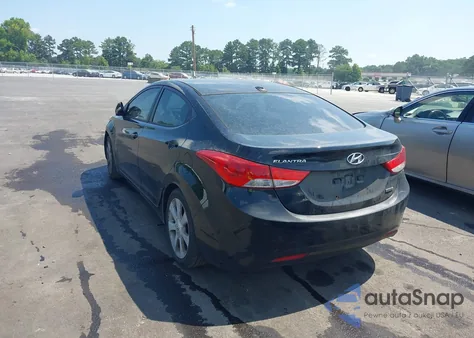2012 Hyundai Elantra Limited (Ulsan Plant) z USA, uszkodzony, nr VIN KMHDH4AE5CU181598